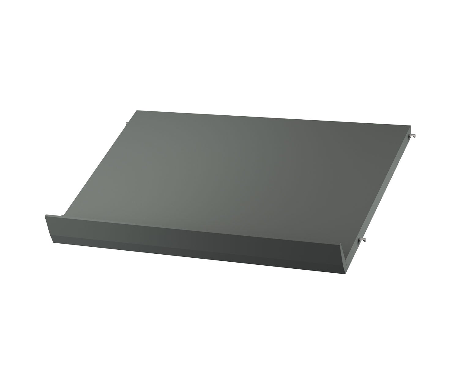 String-Tidsskriftshylla-58x30-Morkgra