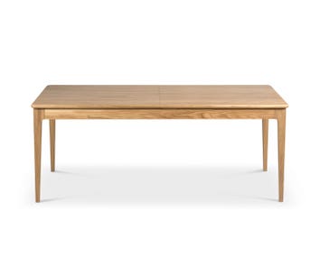 Höllviken-Matbord-Vitpigmenterad-Ek