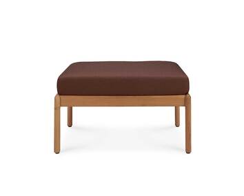 Ethnicraft-Jack-Outdoor-Footstool-Teak-Burgundy-1