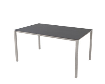 Pure_matbord_cane_line_5080AT_P150X90CN_taupe_nero_black_ceramic