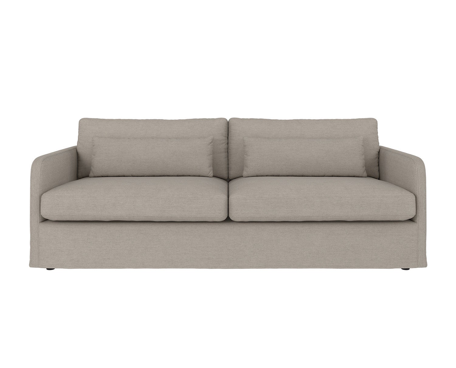 Peyton Sofa 3-pers. i stoffet Ursula 491 Lysegrå