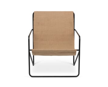 Ferm-Living-Desert-Lounge-Chair-Black-Sand