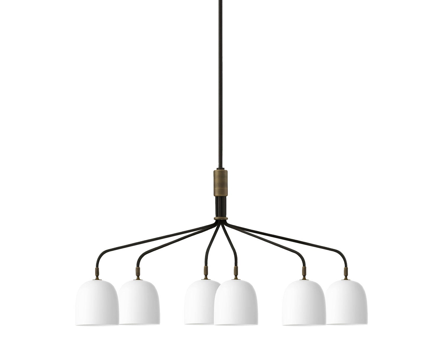 Howard-ljuskrona-6armar-bonechina-porslin-10057592