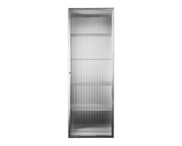 Ferm-Living-Haze-Wall-Cabinet-100x35-Brushed-Stainless-Steel