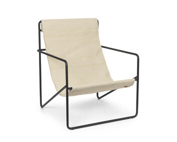 Ferm-Living-Desert-Lounge-Chair-Black-Cloud