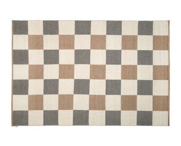 Classic-Collection-Checked-Rug-Grey-Nature