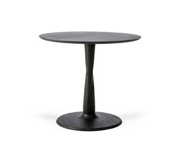 Torsion-Matbord-D90-Svart-Ek