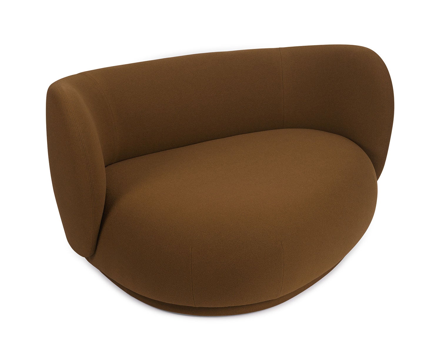 Ferm-Living-Rico-Curve-Sofa-Left-Tonus-Sugar-Kelp