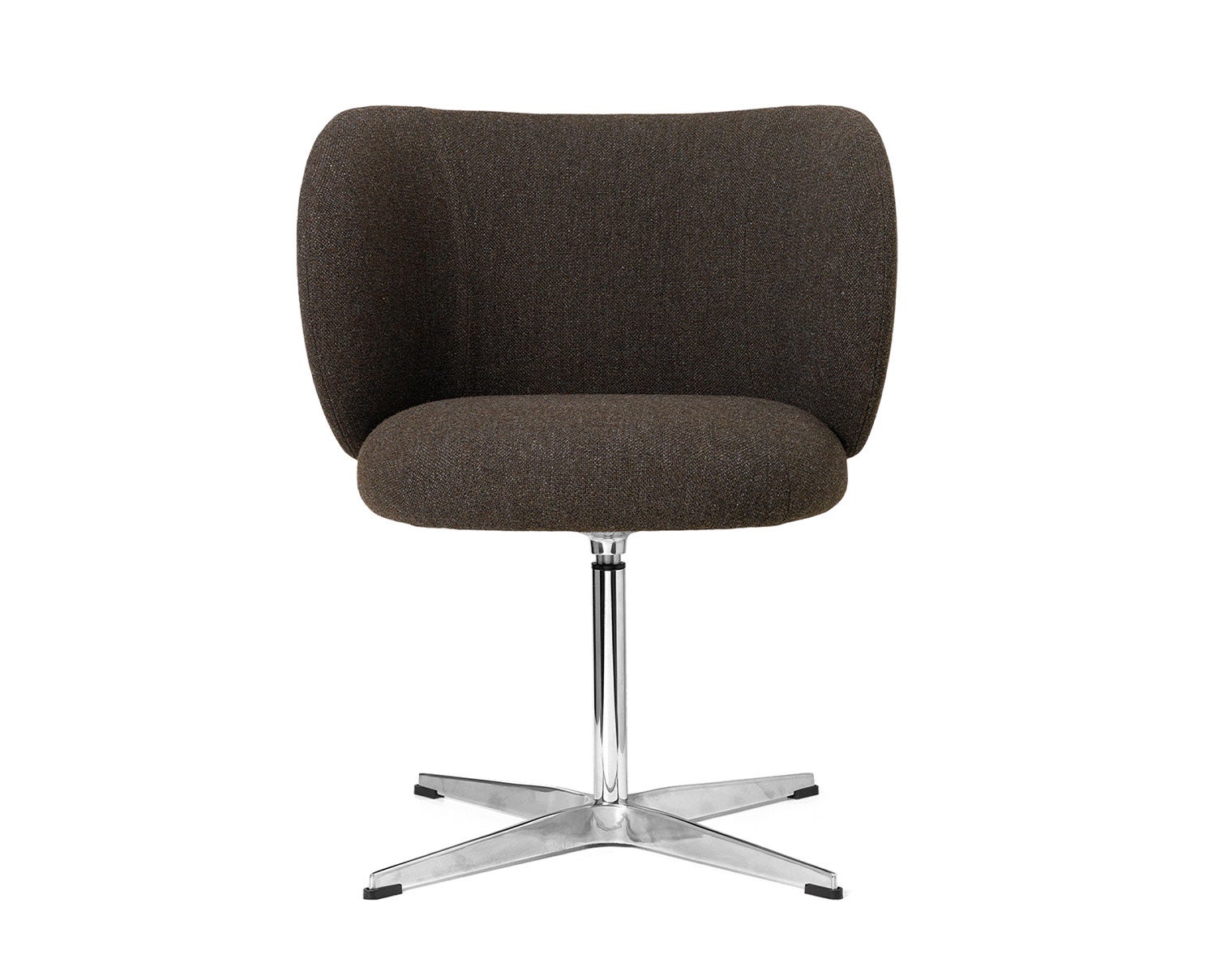 Ferm-Living-Rico-Dining-Chair-Swivel-Hallingdal-Grey-Dark-Brown