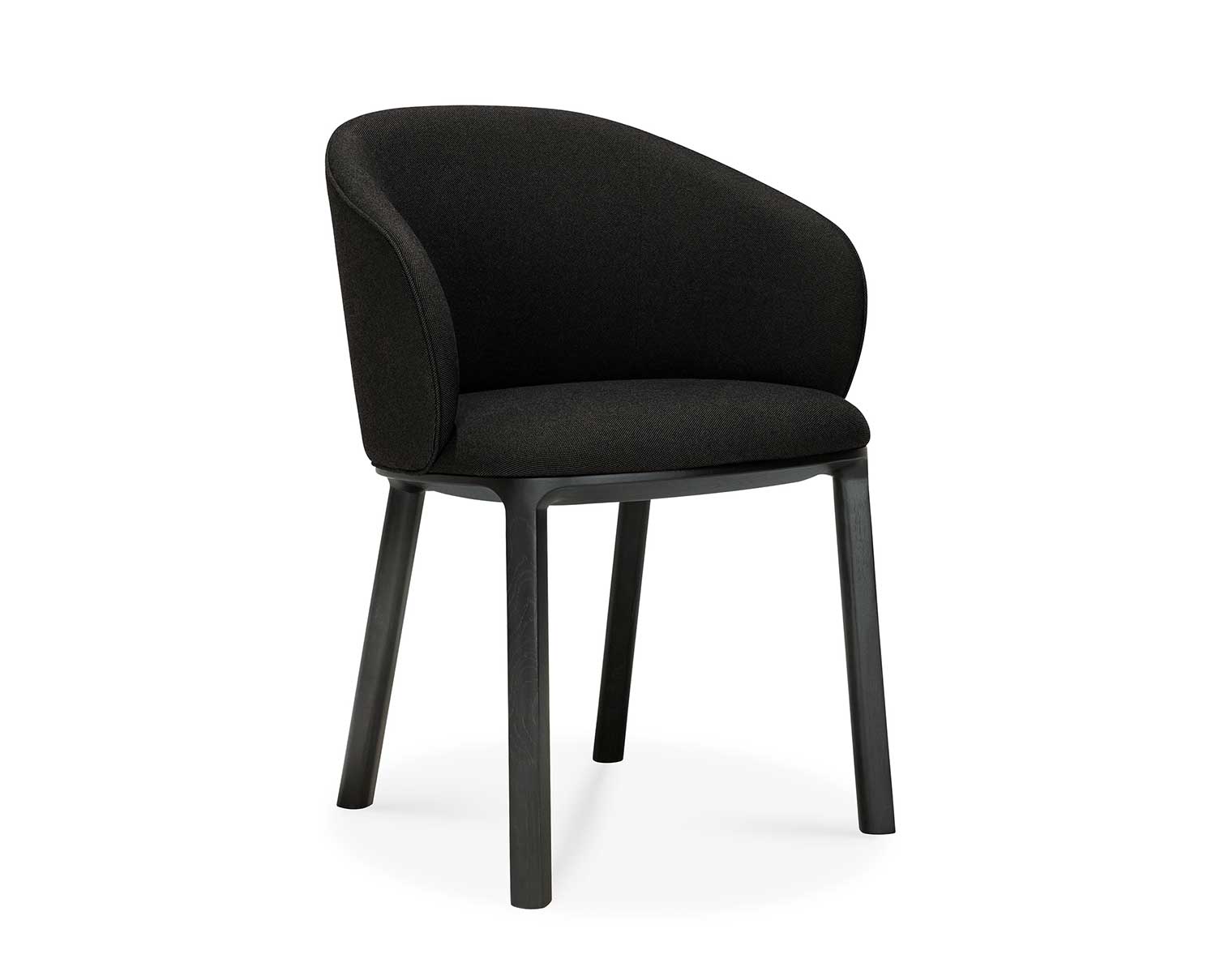 Ethnicraft-Unda-Dining-Chair-Black-Oak-Charcoal-Fabric