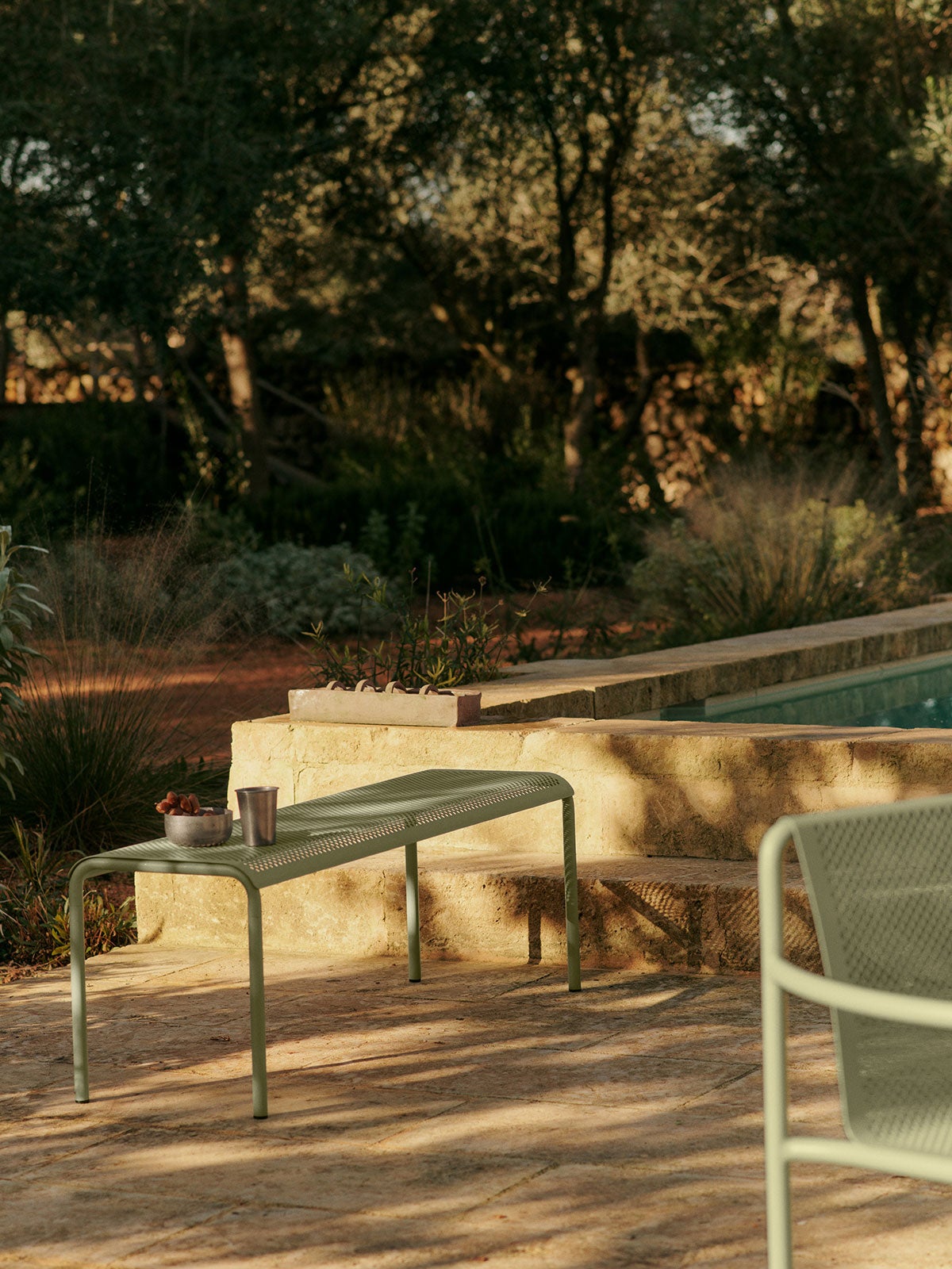 Ferm-Living-Dapple-Bench-Tea-Green-Lifestyle