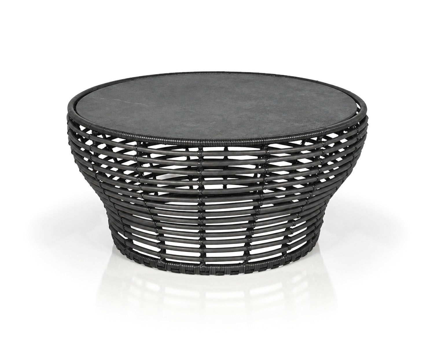 basket-soffbord-o90-weave-graphite-fossil-black-keramik-ld