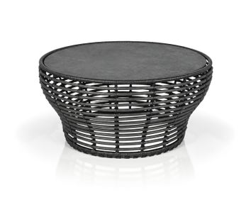 basket-soffbord-o90-weave-graphite-fossil-black-keramik-ld