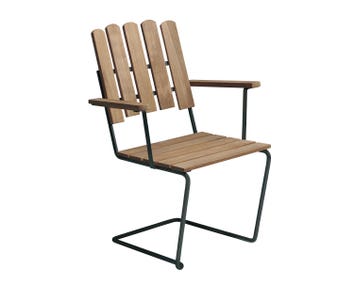 Grythyttan-A2-Fatolj-Teak-Svart