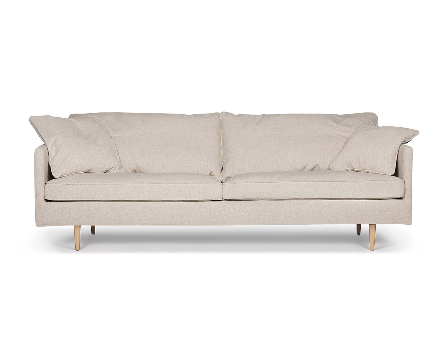 Sits Julia 3-pers. XL i stof Vireal 1 Natur