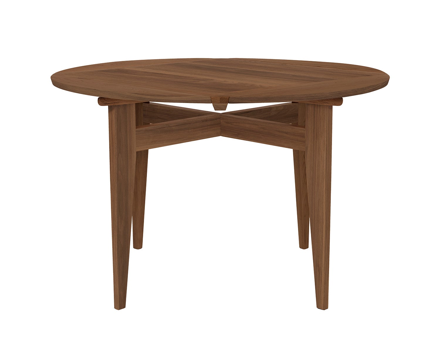 B-Table_DiningTable_Extendable_85x85_Extended-116_AmericanWalnut_ItemNr-10058070_Font