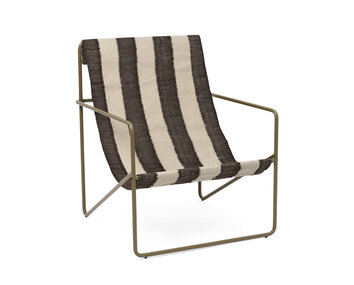 Ferm-Living-Desert-Lounge-Chair-Olive-Off-White-Chocolate