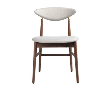 Gent_DiningChair_Wood_AmericanWalnut_AntiqueBrass_Dedar_Sinequanon-009-Nacre_Front