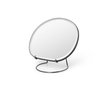 Ferm-Living-Pond-Table-Mirror-Dark-Chrome