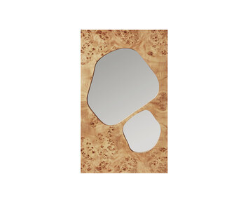 Folia Spejl i højden 82 centimeter i natur