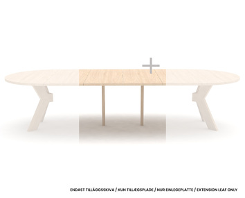 Tillægsplade til Monogram spisebord