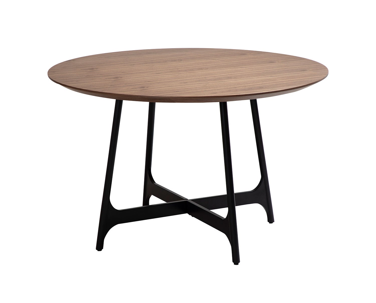 Ooid-Matbord-Runt-Valnot