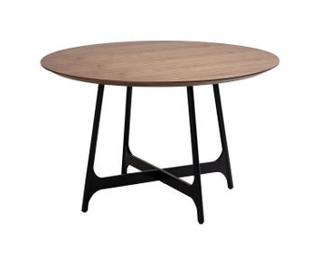 Ooid-Matbord-Runt-Valnot