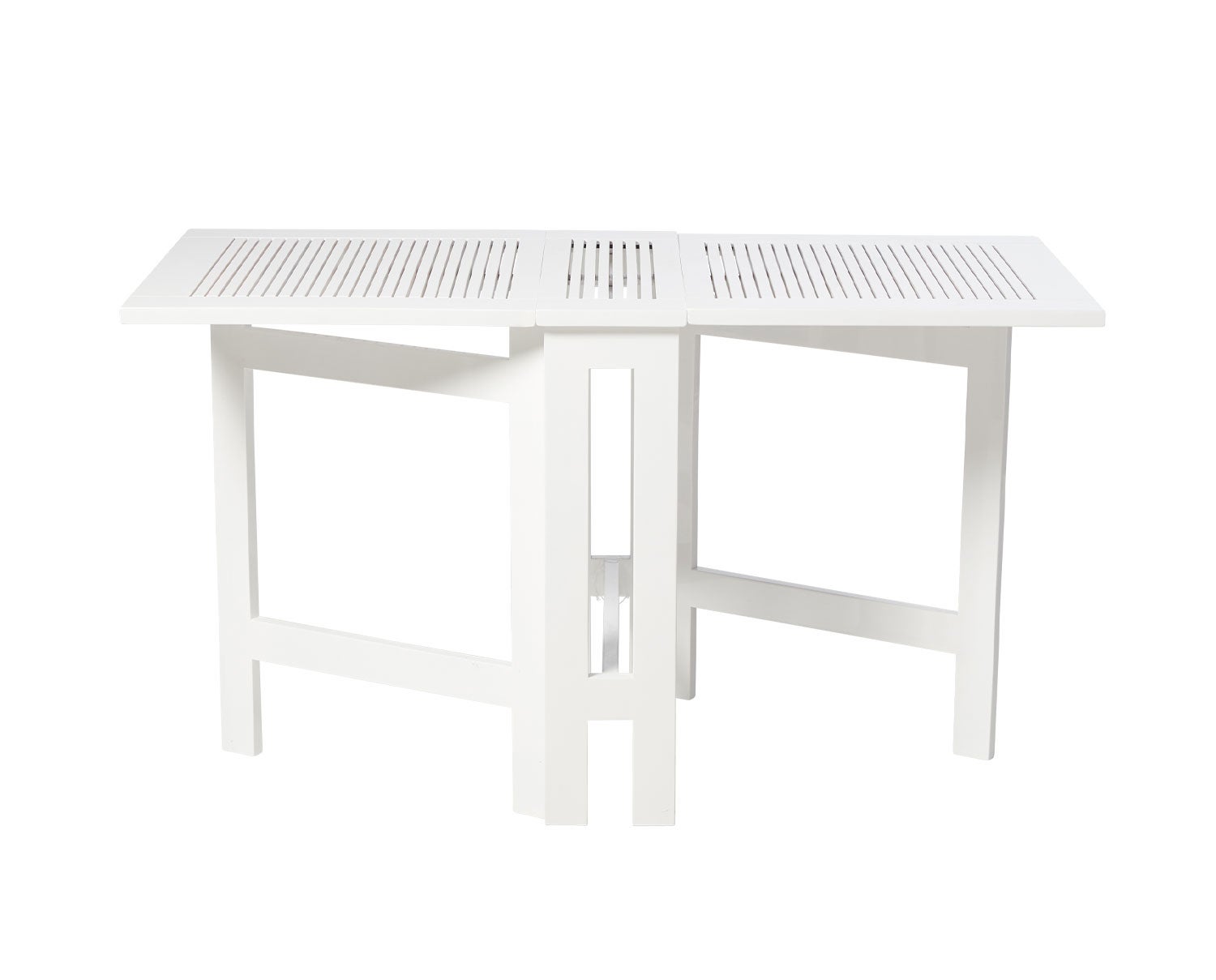 Butterfly klapbord i hvid mahogni