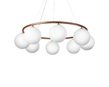 Nuura-Miira-8-Circular-Chandelier-Dark-Bronze-Opal