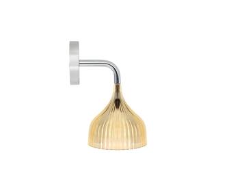 E-vägglampa-P4-Yellow-Kartell