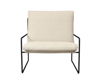 Ferm-Living-Desert-1-Seater-Black-Pure-Boucle-Off-White