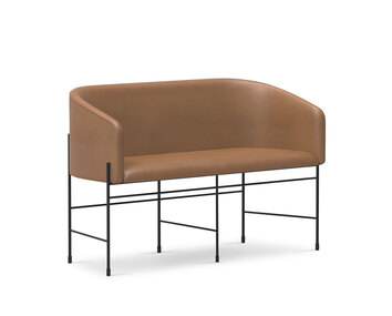 Covent-Love-Seater-Sørensen-Leather-Perspective-View-White-Background