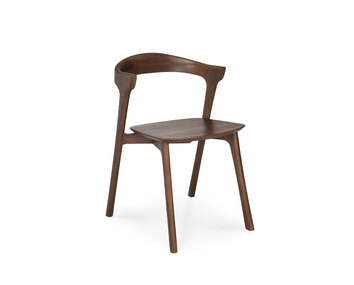 Bok-Stol-Brunlackad-Teak