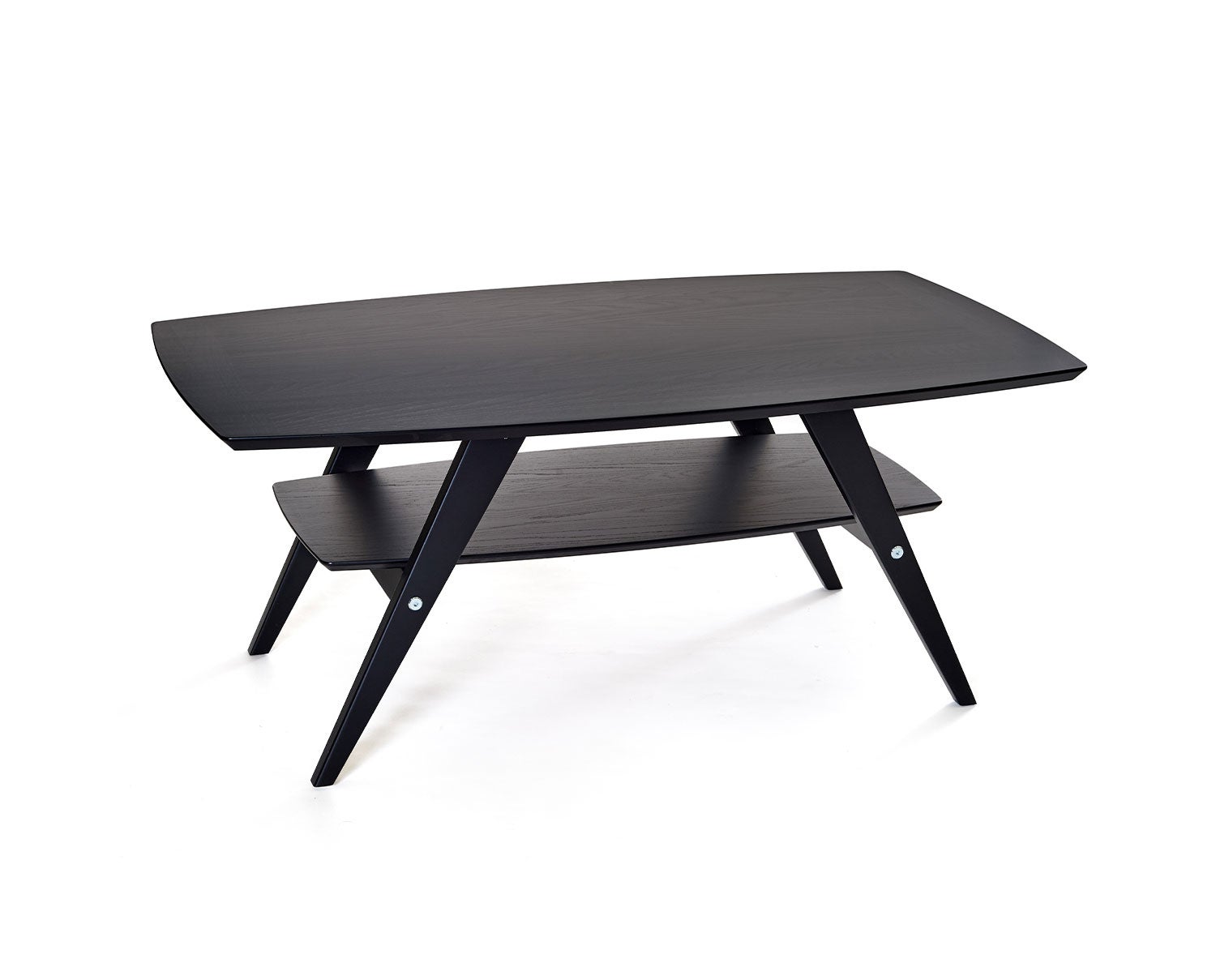 Opus Sofabord 120 i sortbejdset eg