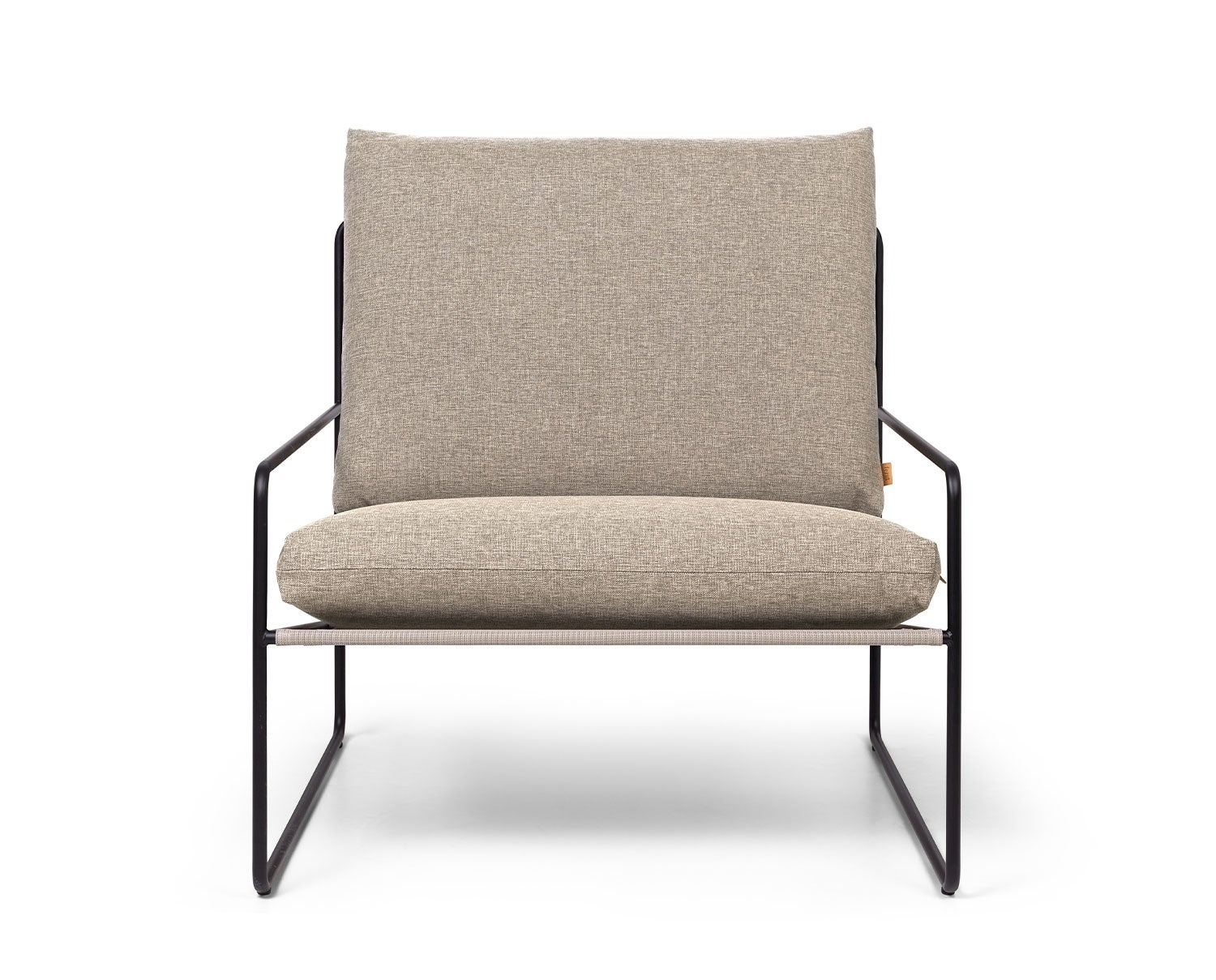 Ferm-Living-Desert-1-Seater-Black-Dolce-Sand