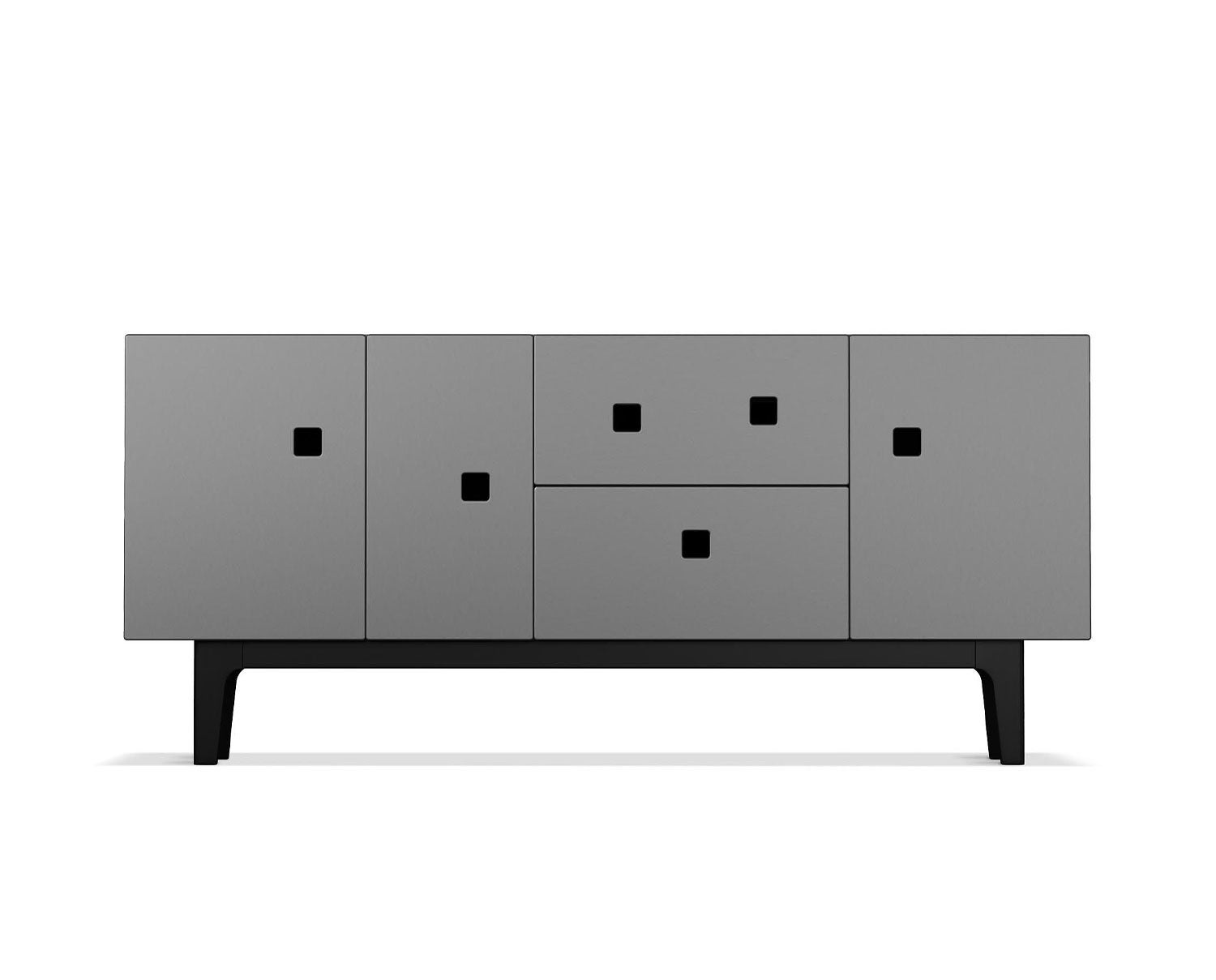 Zweed-Peep-M2-Mediamobel-Gra-Svartlack