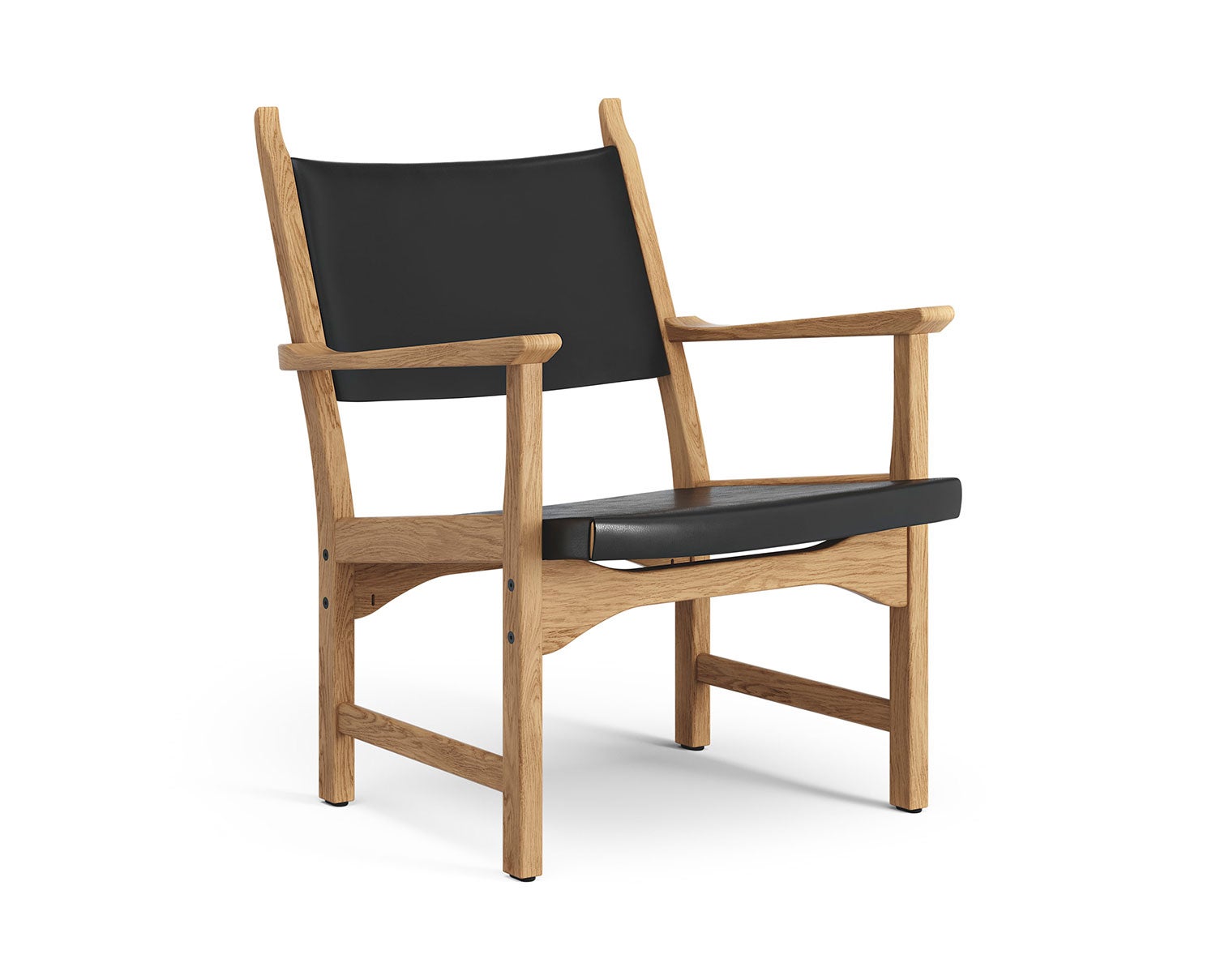 Caryngo-Fatolj-Svart-Sadellader-Oljad-Ek