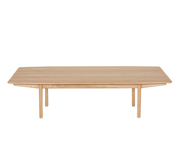 Lucca sofabord i naturbetset eg