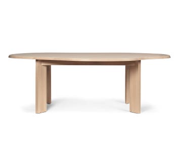 Ferm-Living-Tarn-Dining-Table-220-White-Oiled-Beech