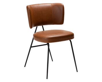 Dan-Form-Roost-Stol-PU-Vintage-Brown