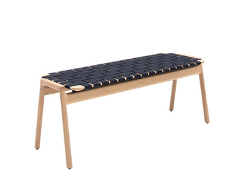 Klupa-bank-120-oak-white-1015-black-cotton