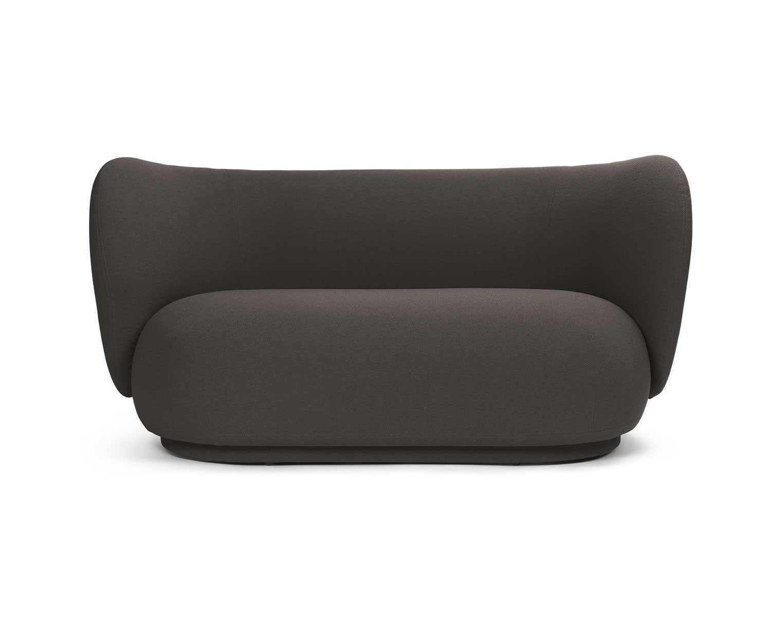 Ferm-Living-Rico-Sofa-2-Seater-Grain-Chocolate