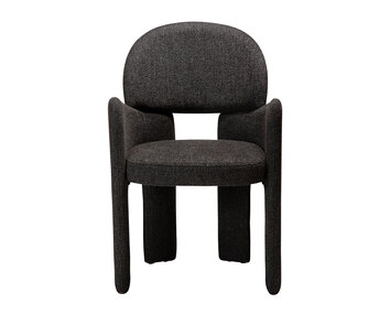 Dan-Form-Aloe-Arm-Chair-Raven-Black-Boucle-1