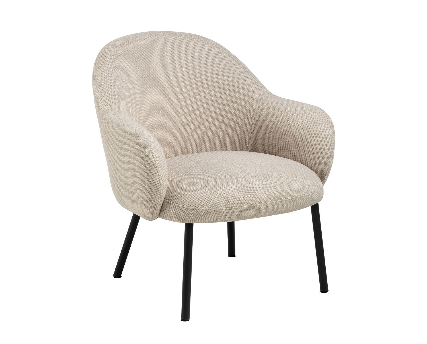 Spencer Loungestol i stoffet Basel Beige