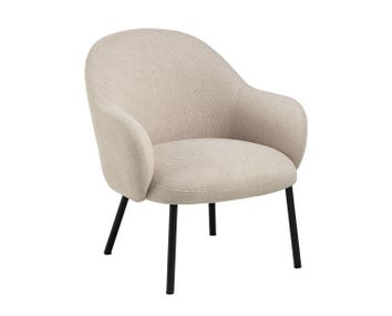 Spencer Loungestol i stoffet Basel Beige