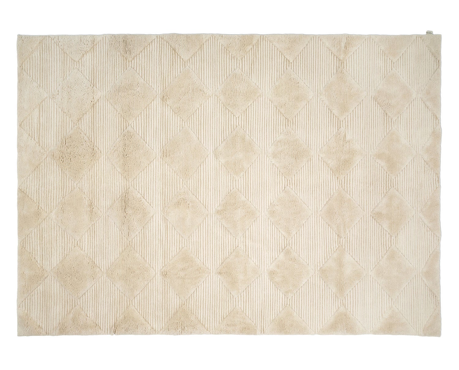 Berber Tæppe i farven Ivory