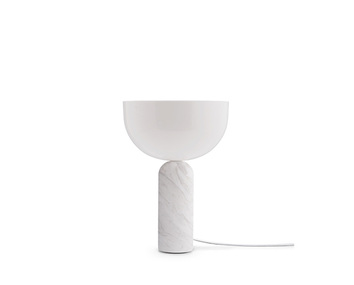 Kizu-Table-Lamp-White-Marble,-Small-White-Background