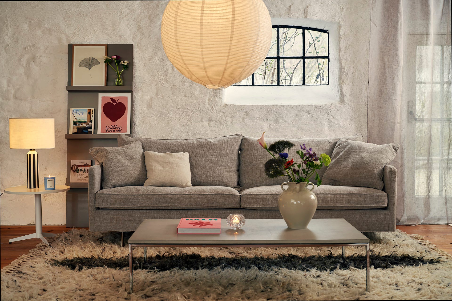 JULIA_interior_3XLseater_ivy_1_grey-beige_1.jpg Julia 3-pers. XL sofa fra SITS i stof Ivy Grey Beige