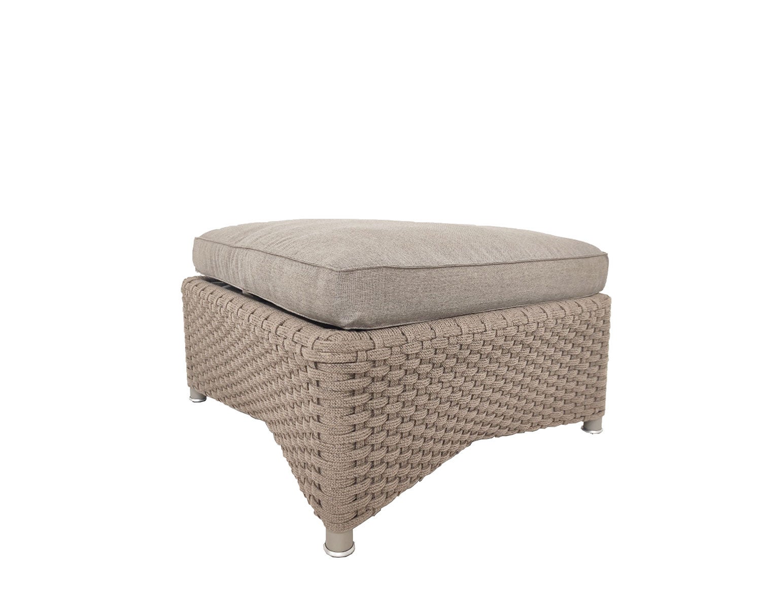 Diamond-fotpall-taupe-8302ROTST