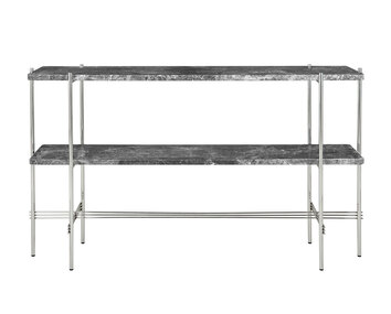 TS-console-steel-grey-emparador-marble-2rack